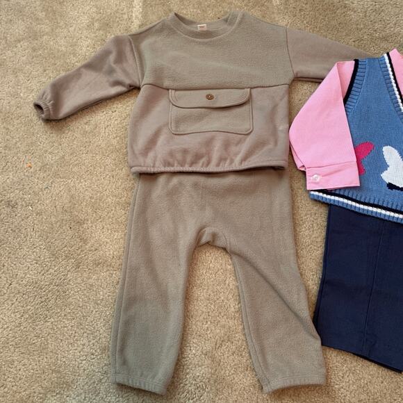 Toddler Boy Clothes Size 18M NWT 3 Sets Bundle  Cat & Jack & Hudson Ferrell - Picture 4 of 10